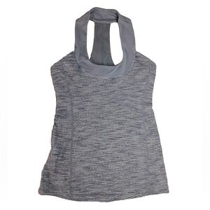 lululemon Gray 2000s Athletic Racerback Top